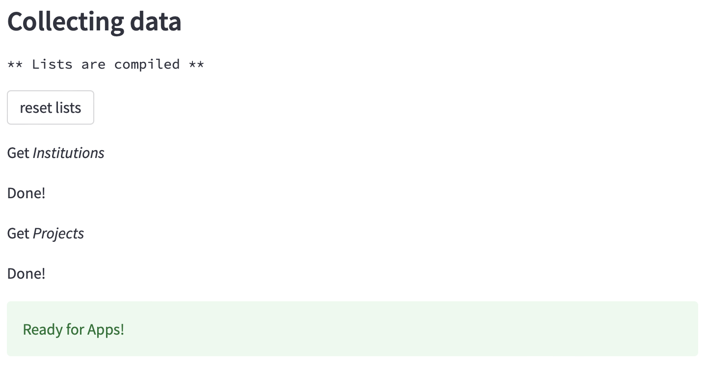 Authentication confirmation.